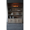 Boekenkast Elm | Elmwood Finish | H220xB160xD40 cm