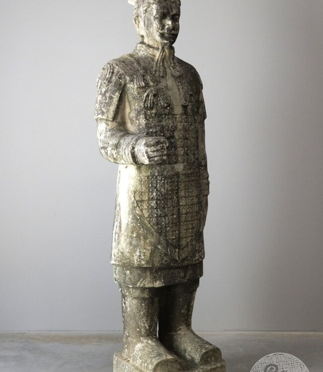 Be-Uniq Verweerd Beeld Krijger | Indonesië | H199 x B63 x D60 cm