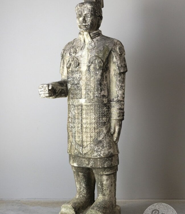 Be-Uniq Verweerd Beeld Krijger | Indonesië | H199 x B63 x D60 cm