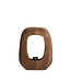 Light&Living Tafellamp Kelafo | Hout | Chocolade Bruin | H30 cm