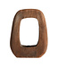 Light&Living Tafellamp Kelafo | Hout | Chocolade Bruin | H40 cm