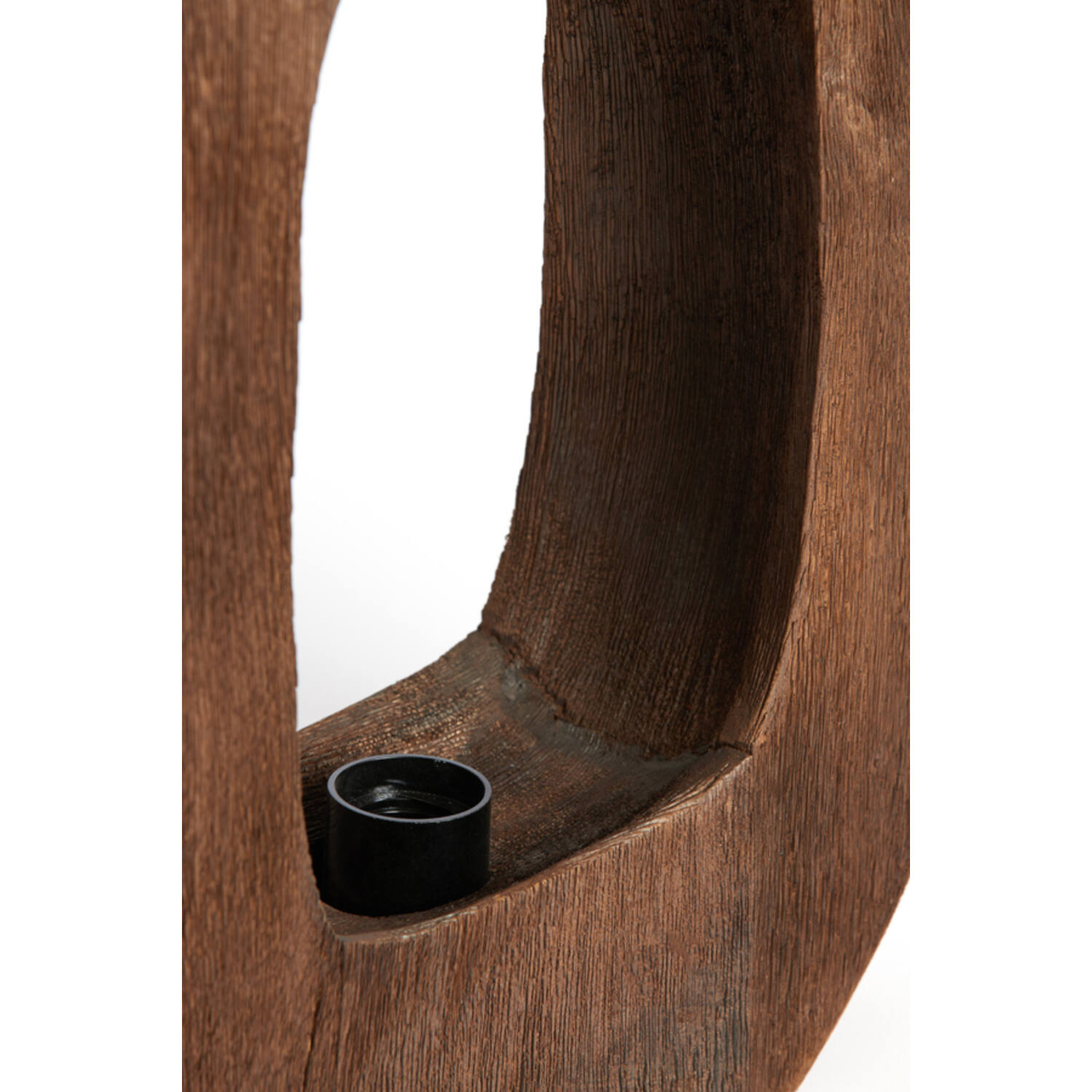 Light&Living Tafellamp Kelafo | Hout | Chocolade Bruin | H40 cm