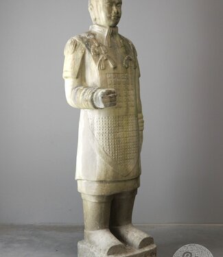 Be-Uniq Oud Verweerd Beeld | Krijger | H199 x B63 x D60 cm