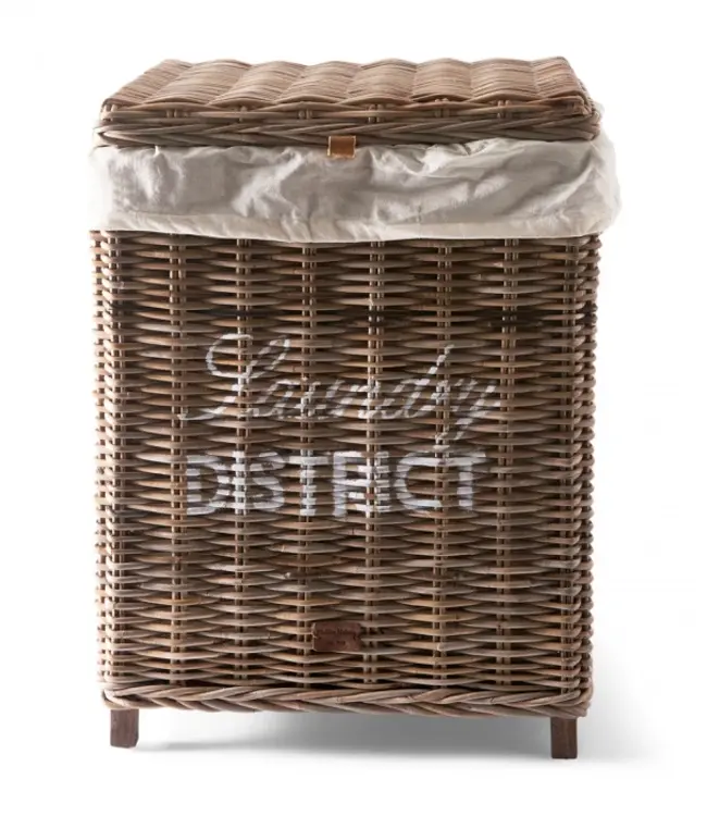 Rivièra Maison Wasmand Laundry District | Rattan | H70xB55xD55 cm