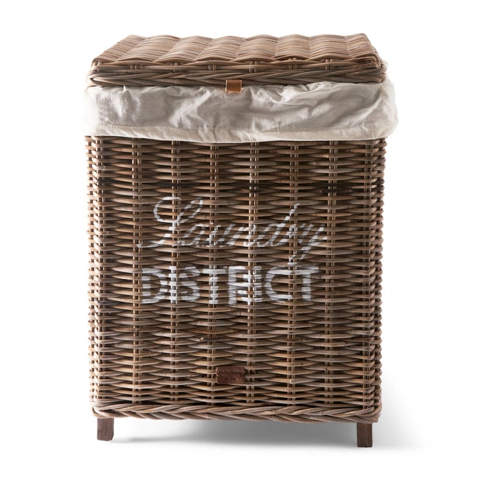 Rivièra Maison Wasmand Laundry District | Rattan | H70xB55xD55 cm