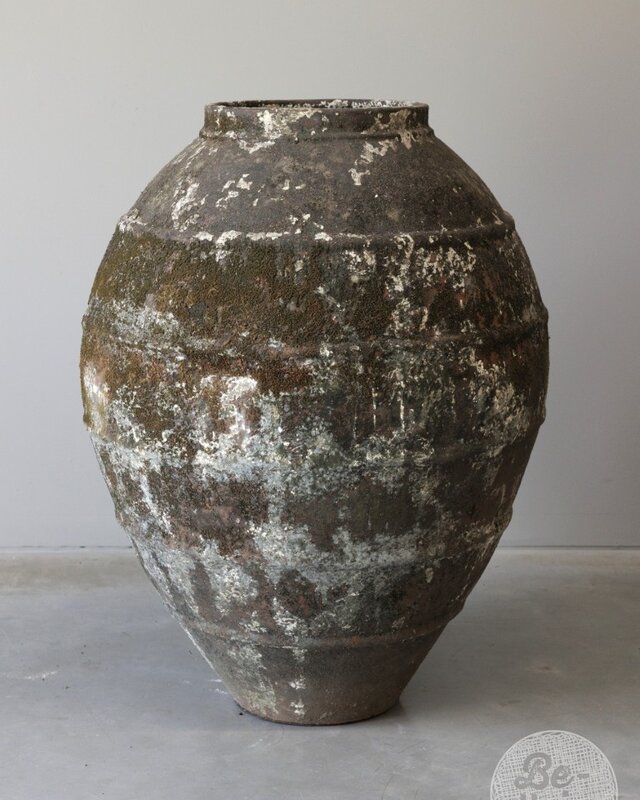Be-Uniq Oude Verweerde Pot | Indonesie | H80 x D63 cm