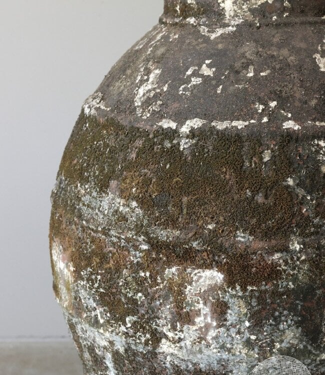 Be-Uniq Oude Verweerde Pot | Indonesie | H80 x D63 cm