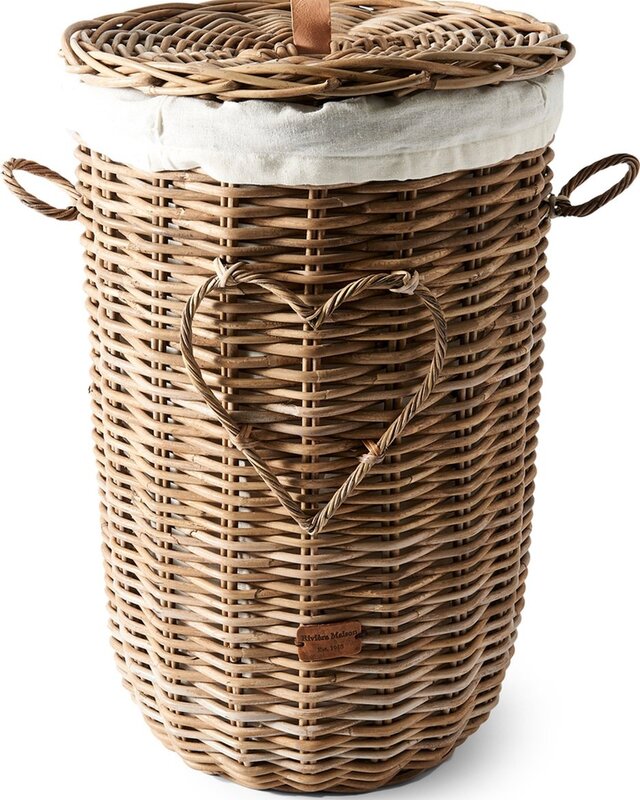 Rivièra Maison Wasmand Hart | Rattan | H64 x D41 cm