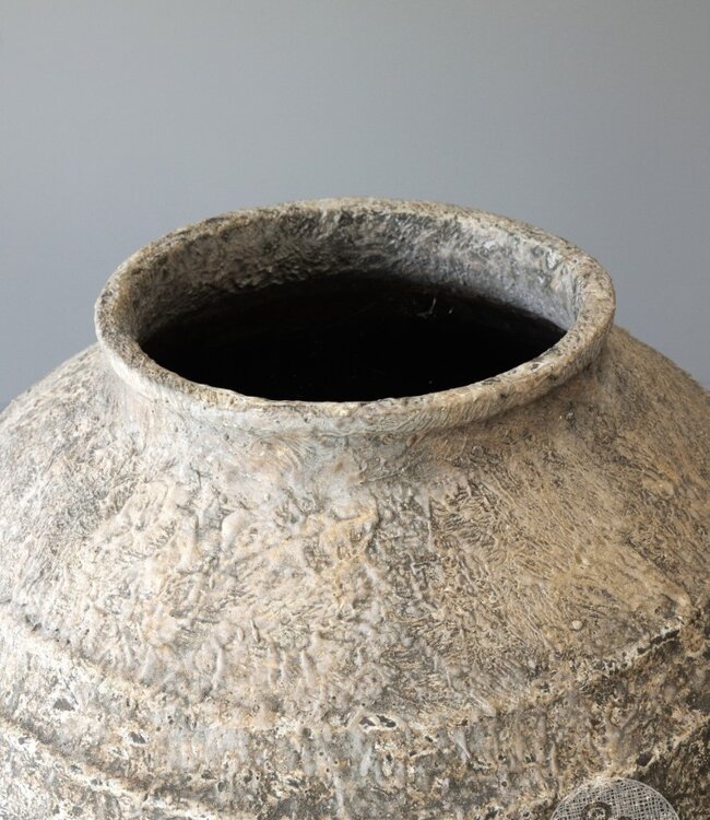 Be-Uniq Oude Verweerde Pot | Indonesie | H90 x D62 cm