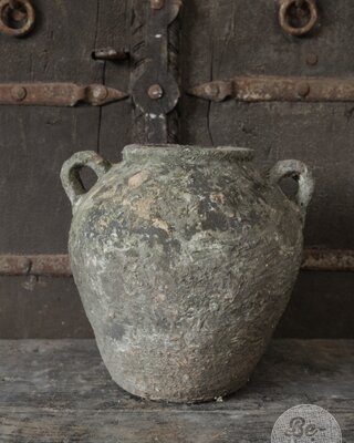 Be-Uniq Oude Verweerde Pot | Indonesie | H28 x D30 cm