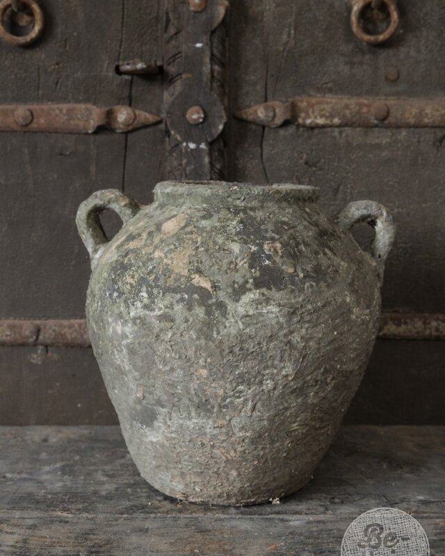 Be-Uniq Oude Verweerde Pot | Indonesie | H28 x D30 cm