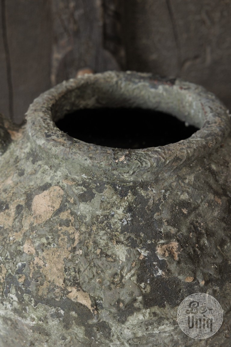 Be-Uniq Oude Verweerde Pot | Indonesie | H28 x D30 cm