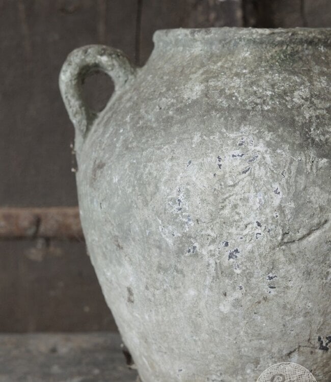 Be-Uniq Oude Verweerde Pot | Indonesie | H28 x D30 cm