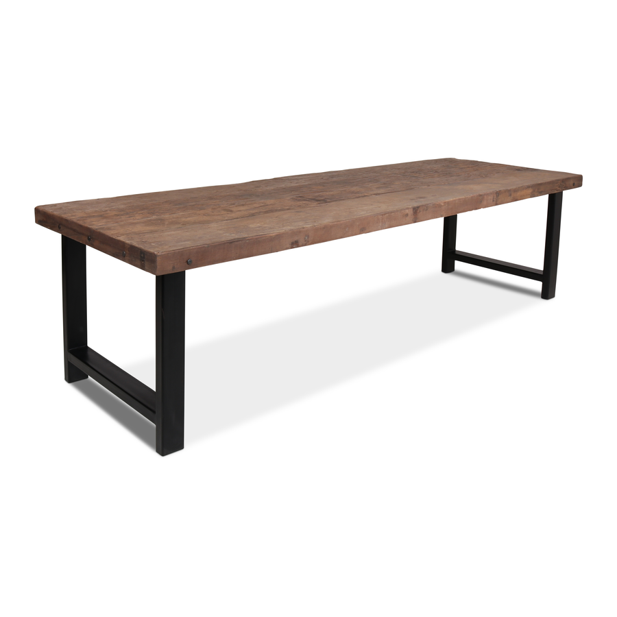 Rene Houtman Eettafel Barrano | Naturel | B300xH95xD78 cm