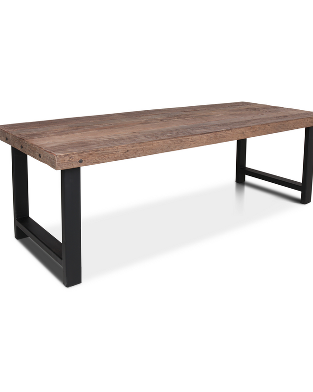 Rene Houtman Eettafel Barrano | Naturel | B240xH95xD77 cm