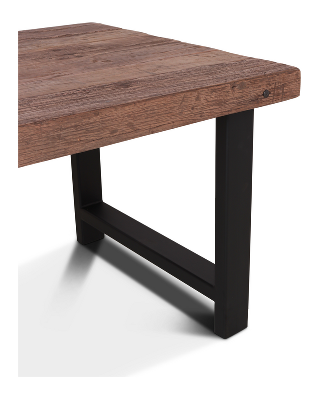 Rene Houtman Eettafel Barrano | Naturel | B240xH95xD77 cm