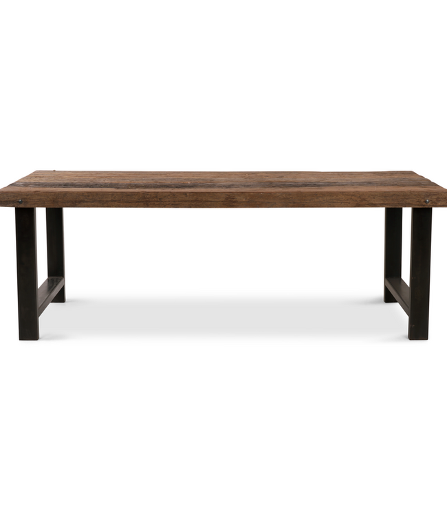 Rene Houtman Eettafel Barrano | Naturel | B220xH95xD77 cm