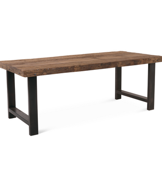 Rene Houtman Eettafel Barrano | Naturel | B200xH95xD77 cm