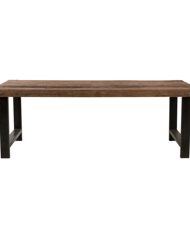 Rene Houtman Eettafel Barrano | Naturel | B200xH95xD77 cm