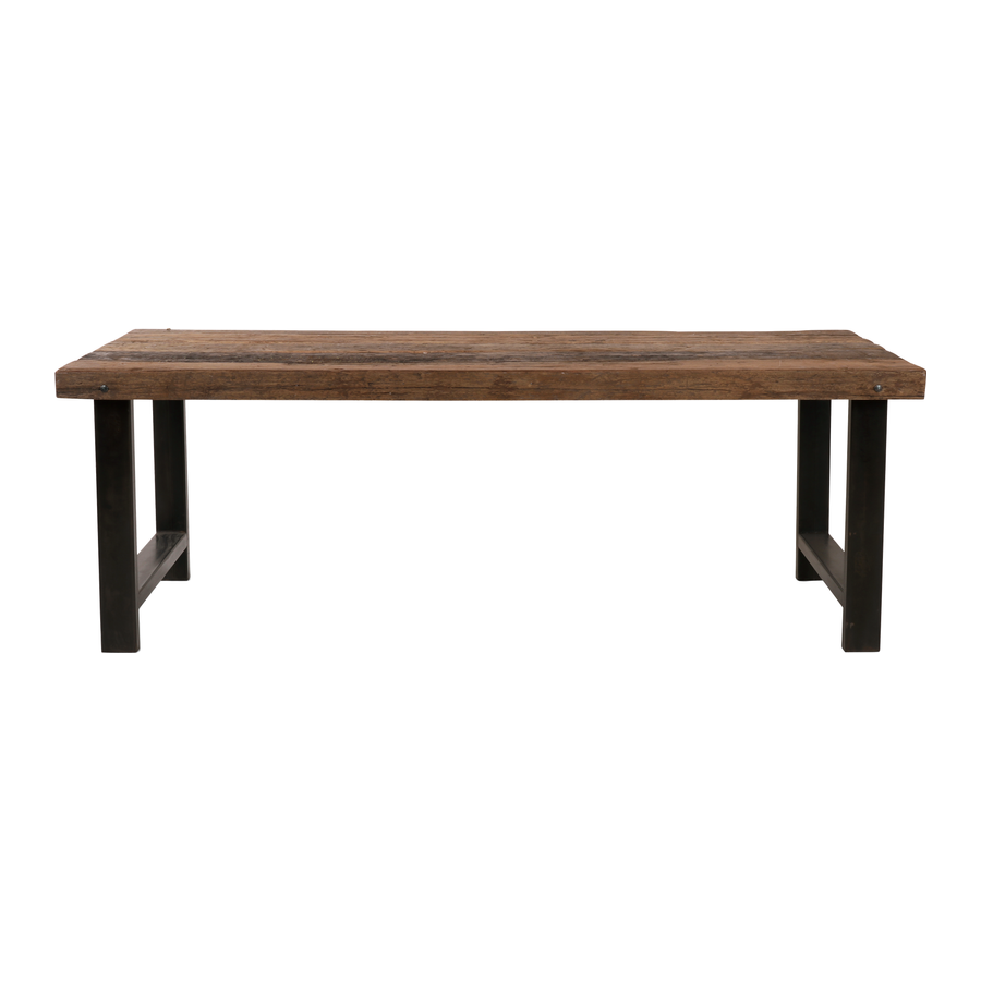 Rene Houtman Eettafel Barrano | Naturel | B200xH95xD77 cm