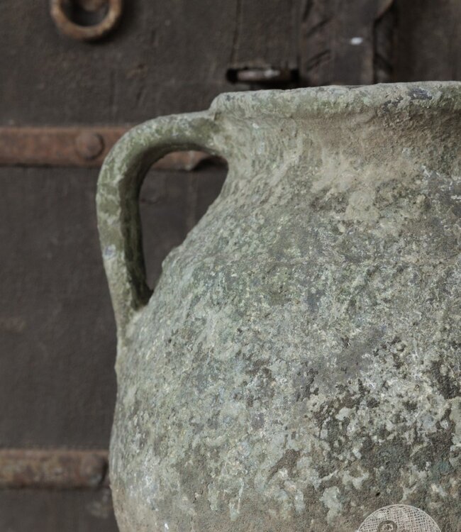 Be-Uniq Oude Verweerde Pot | Indonesie | H39 x B35 x  D33 cm