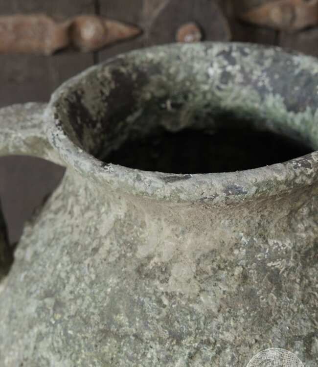 Be-Uniq Oude Verweerde Pot | Indonesie | H39 x B35 x  D33 cm