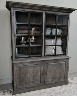Luksa Home Collection Vitrinekast Rani 4D | H220xB140xD50 cm