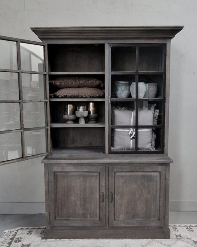 Luksa Home Collection Vitrinekast Rani 4D | H220xB140xD50 cm