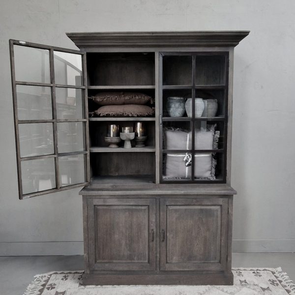 Luksa Home Collection Vitrinekast Rani 4D | H220xB140xD50 cm