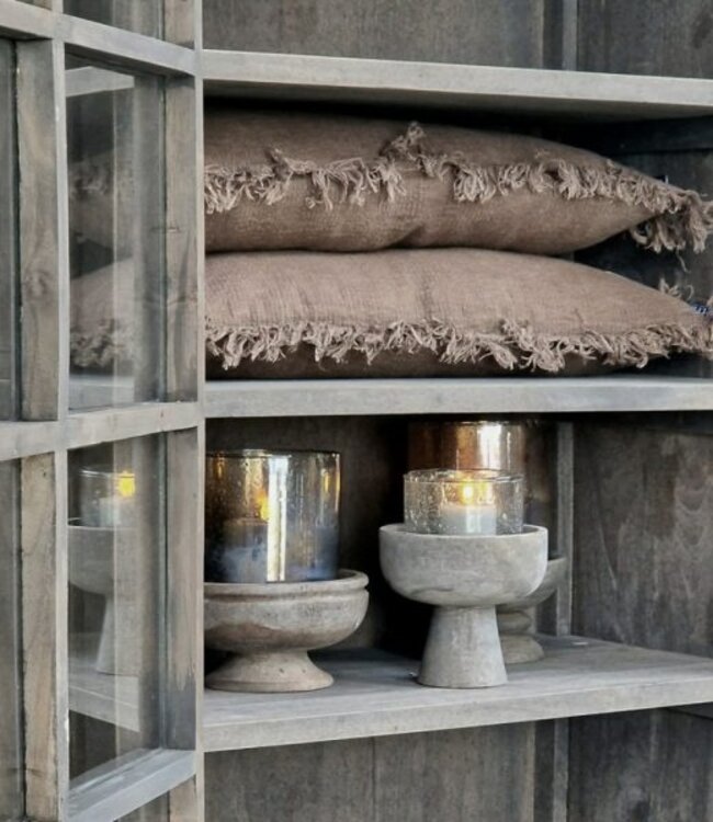 Luksa Home Collection Vitrinekast Rani 4D | H220xB140xD50 cm