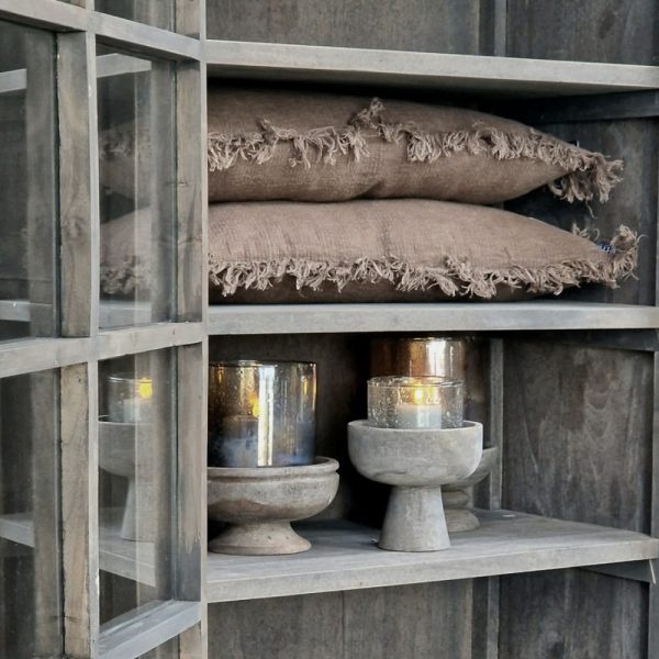 Luksa Home Collection Vitrinekast Rani 4D | H220xB140xD50 cm