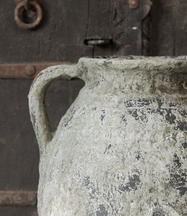 Be-Uniq Oude Verweerde Pot | Indonesie | H39 x B35 x D33  cm