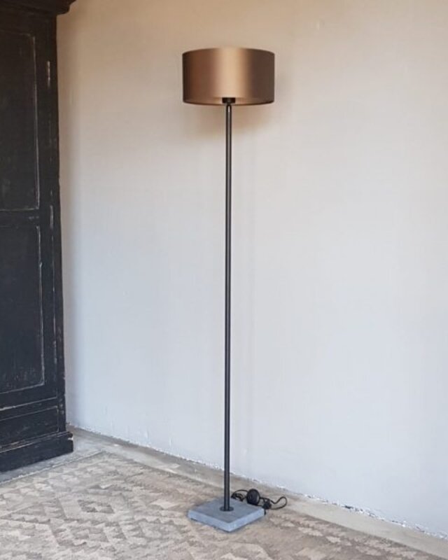 Luksa Home Collection Vloerlamp Sofie Op Natuurstenen Voet | H155 cm