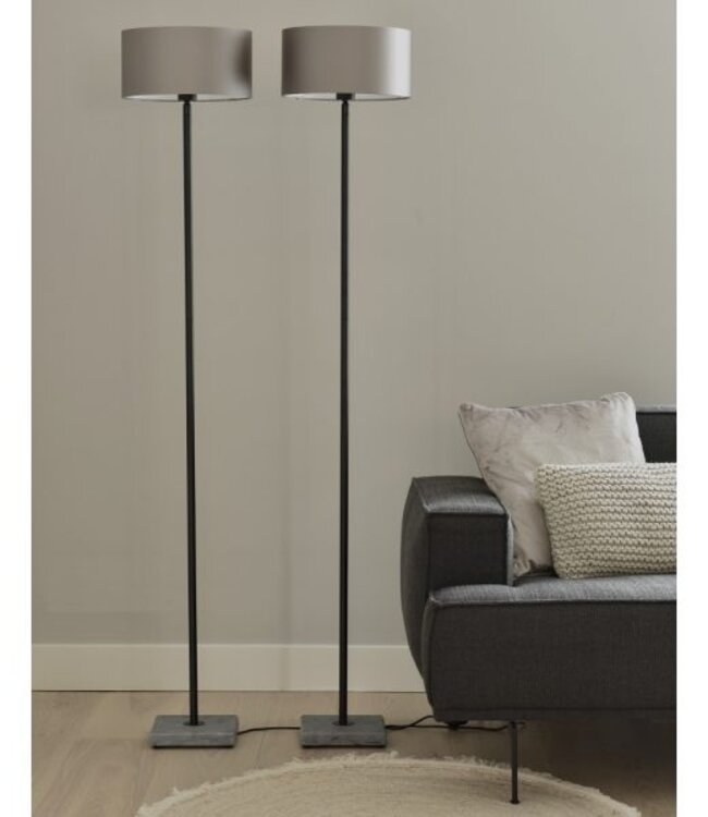 Luksa Home Collection Vloerlamp Sofie Op Natuurstenen Voet | H155 cm