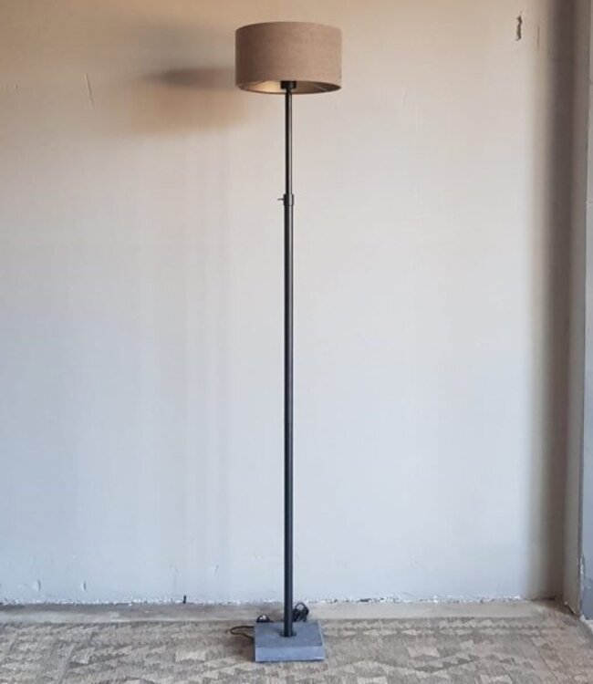 Luksa Home Collection Vloerlamp Thijs Op Natuurstenen Voet | H145-190 cm
