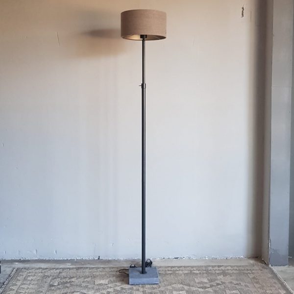 Luksa Home Collection Vloerlamp Thijs Op Natuurstenen Voet | H145-190 cm