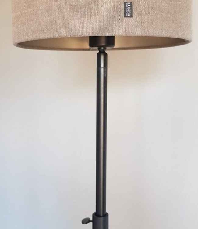 Luksa Home Collection Vloerlamp Thijs Op Natuurstenen Voet | H145-190 cm