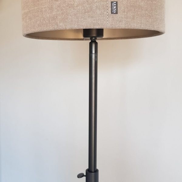 Luksa Home Collection Vloerlamp Thijs Op Natuurstenen Voet | H145-190 cm