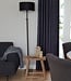 Luksa Home Collection Vloerlamp Thijs Op Natuurstenen Voet | H145-190 cm