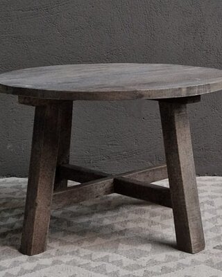 Luksa Home Collection Salontafel Jie | Antique Grey | H42 x D65 cm