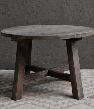 Luksa Home Collection Salontafel Jie | Antique Grey | H42 x D65 cm