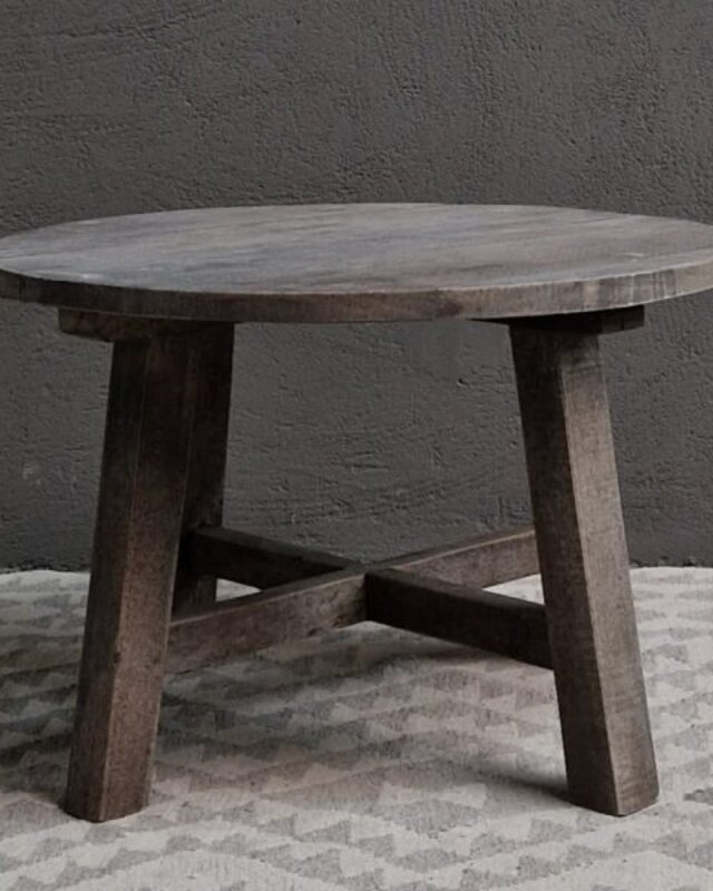 Luksa Home Collection Salontafel Jie | Antique Grey | H42 x D65 cm