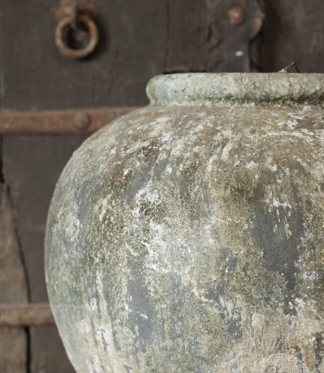 Be-Uniq Oude Verweerde Pot | Indonesie | H40 x D40 cm
