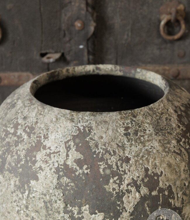 Be-Uniq Oude Verweerde Pot | Indonesie | H45 x D40 cm