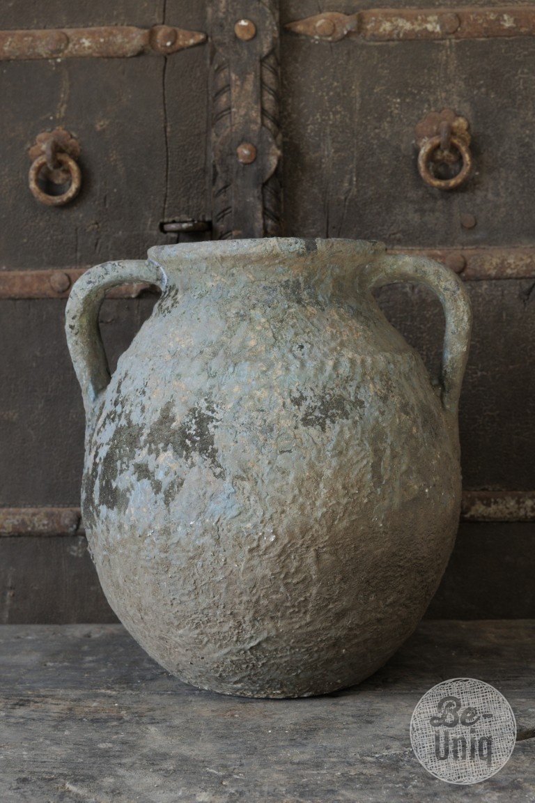Be-Uniq Oude Verweerde Pot | Indonesie | H39 x B37 x D34 cm