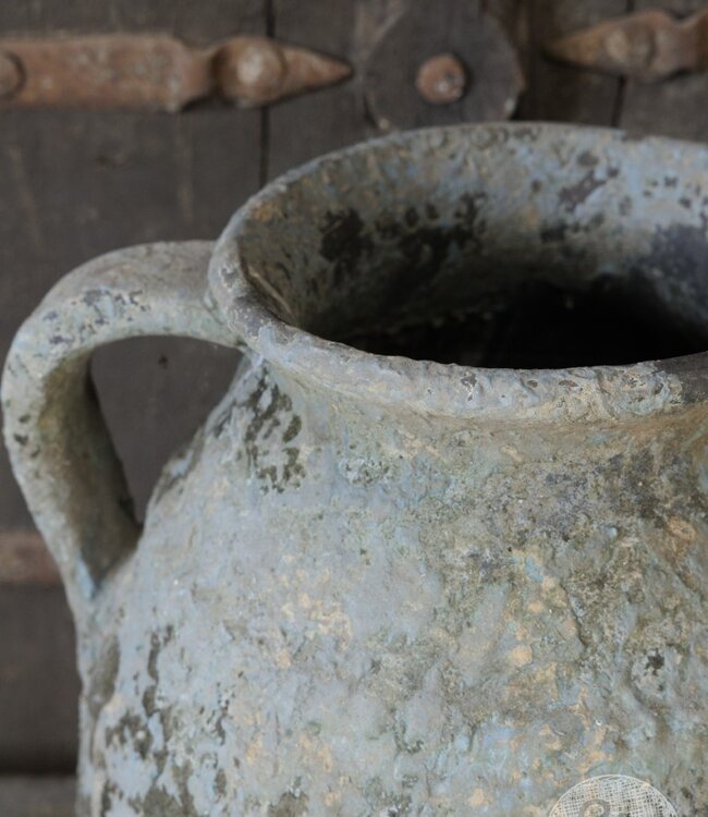 Be-Uniq Oude Verweerde Pot | Indonesie | H39 x B37 x D34 cm