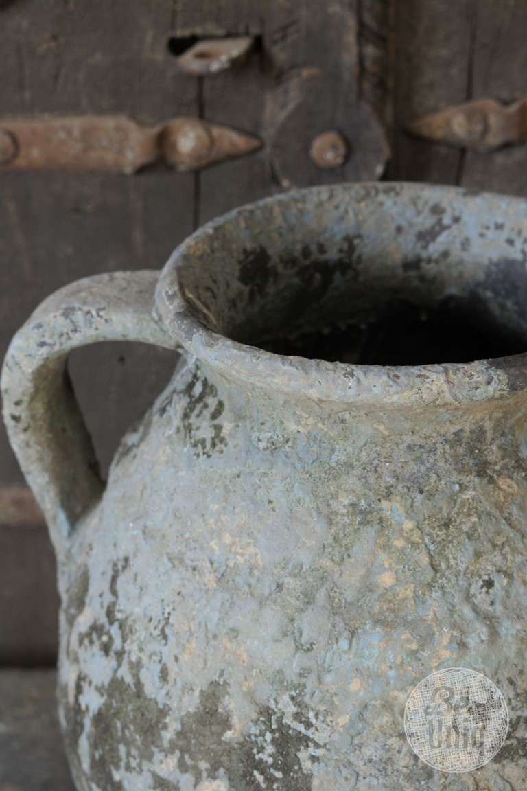 Be-Uniq Oude Verweerde Pot | Indonesie | H39 x B37 x D34 cm
