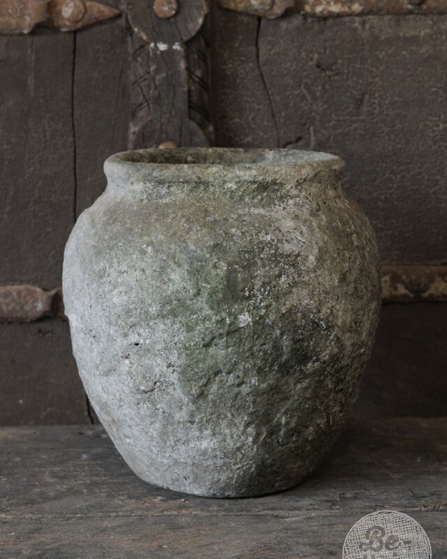 Be-Uniq Oude Verweerde Pot | Indonesie | H24 x D24 cm
