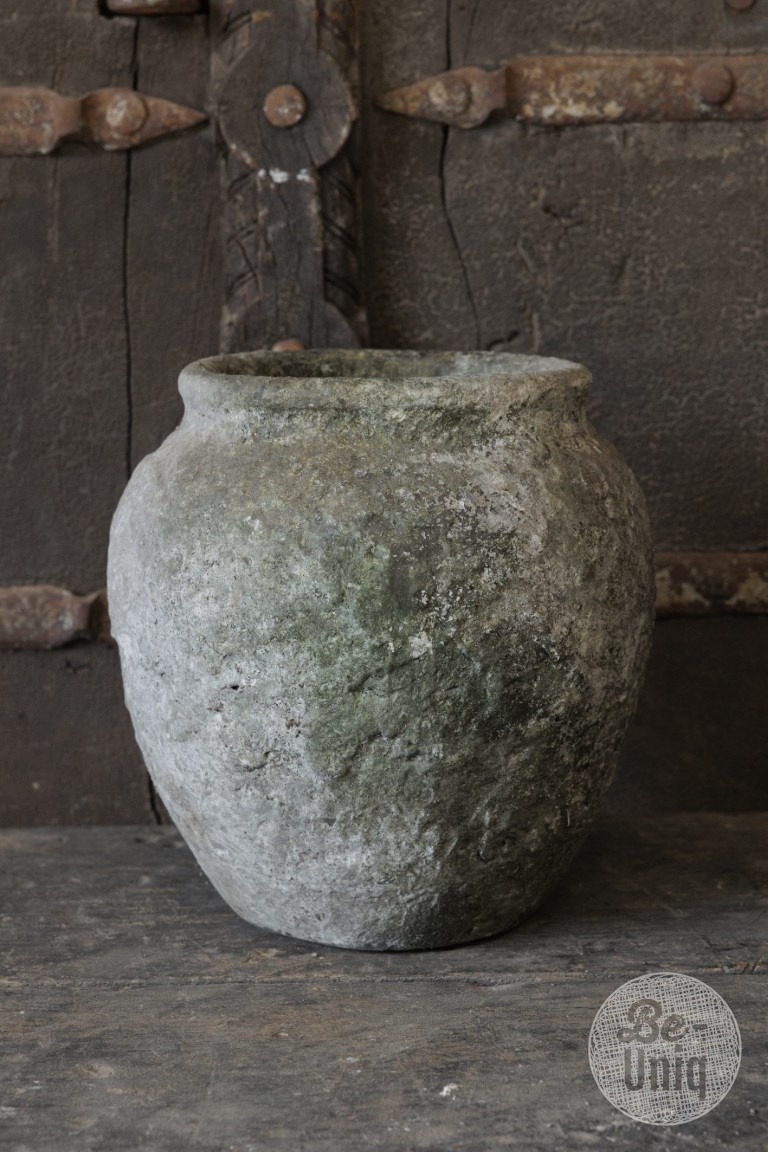 Be-Uniq Oude Verweerde Pot | Indonesie | H24 x D24 cm