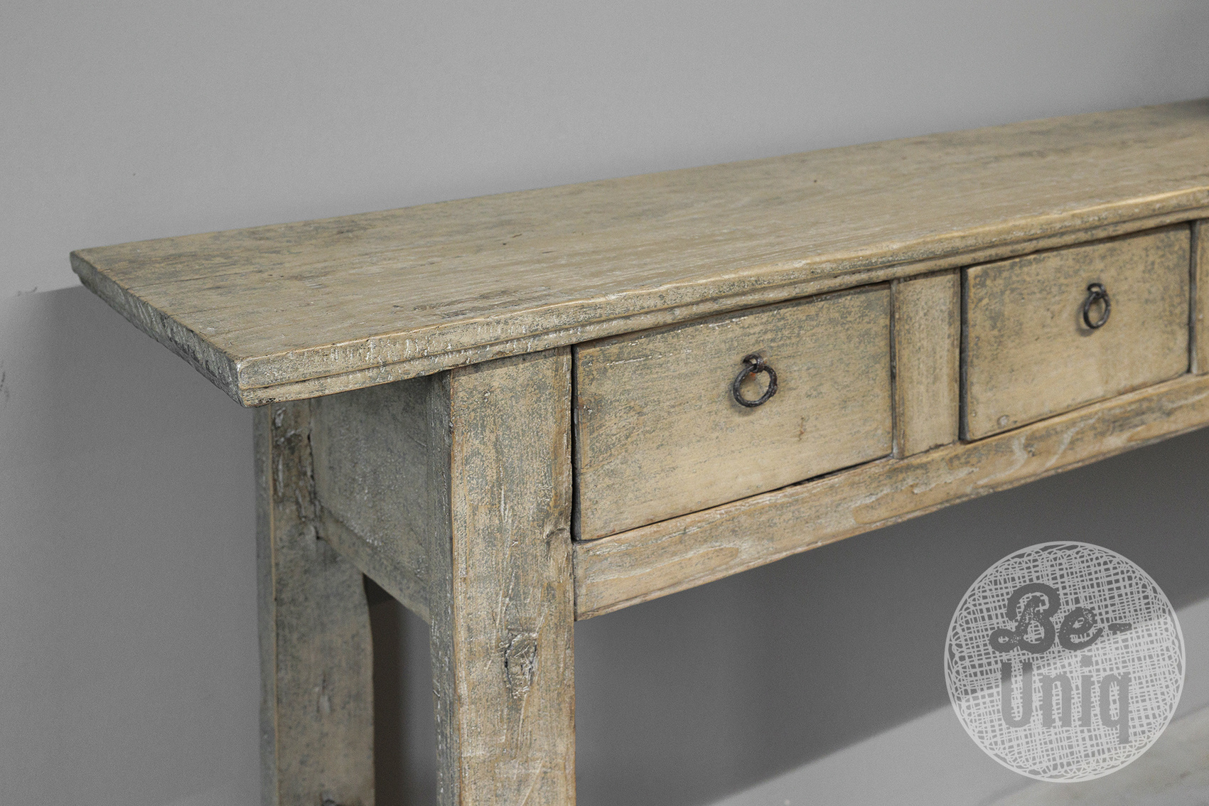 Be-Uniq Oude Wandtafel | 5 Lades | H85 x B209 x D36 cm